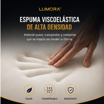 SOPORTE ERGONÓMICO PARA CUELLO Y ZONA LUMBAR LUMORA™ + ENVIO GRATIS